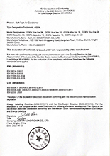 COPA Viva Line Air-conditioner EU Certificate 