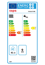 COPA E-Lecto 9 kW Energy Label 