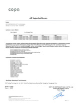 Trion AB Uygunluk Beyanı